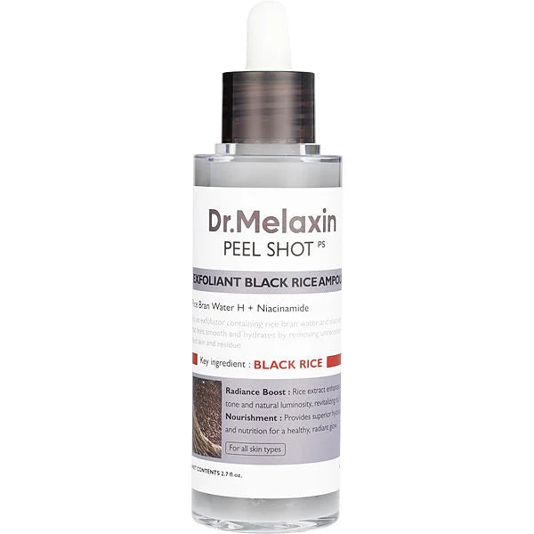 Dr.Melaxin - Peel Shot Exfoliant Black Rice Ampoule