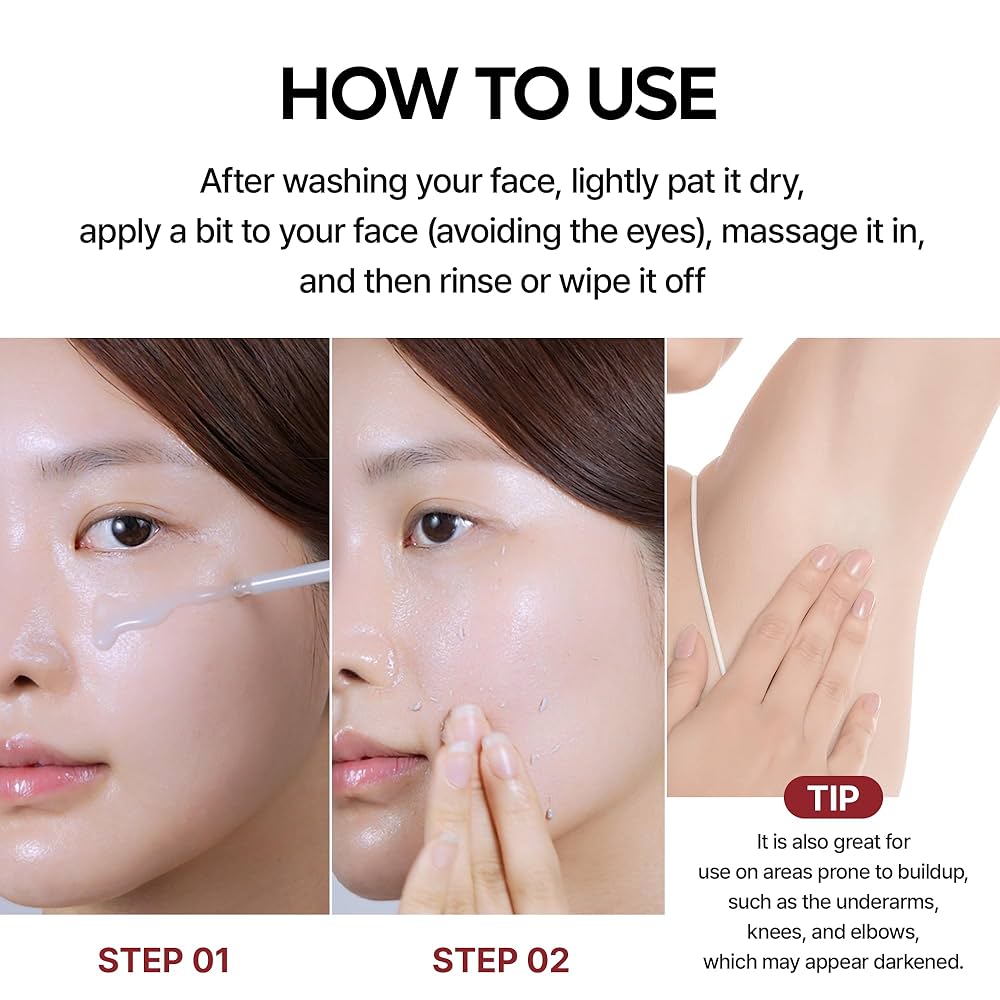 Dr.Melaxin - Peel Shot Exfoliant Black Rice Ampoule