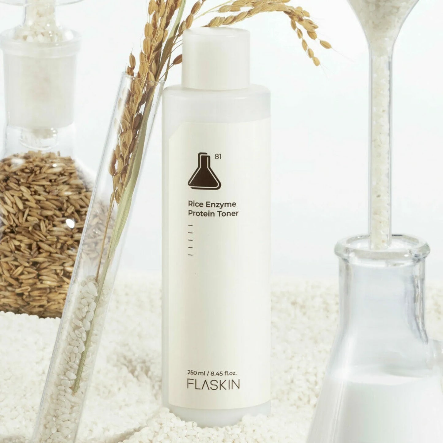 FLASKIN Rice Enzyme Protein Toner
